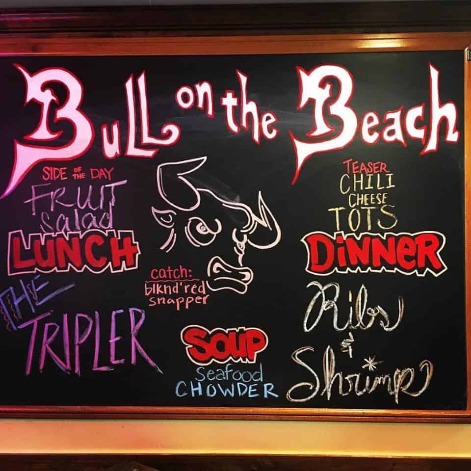 Bull on the Beach
