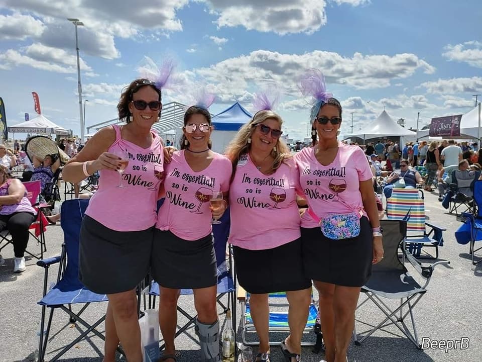 wine on the beach ocean city maryland