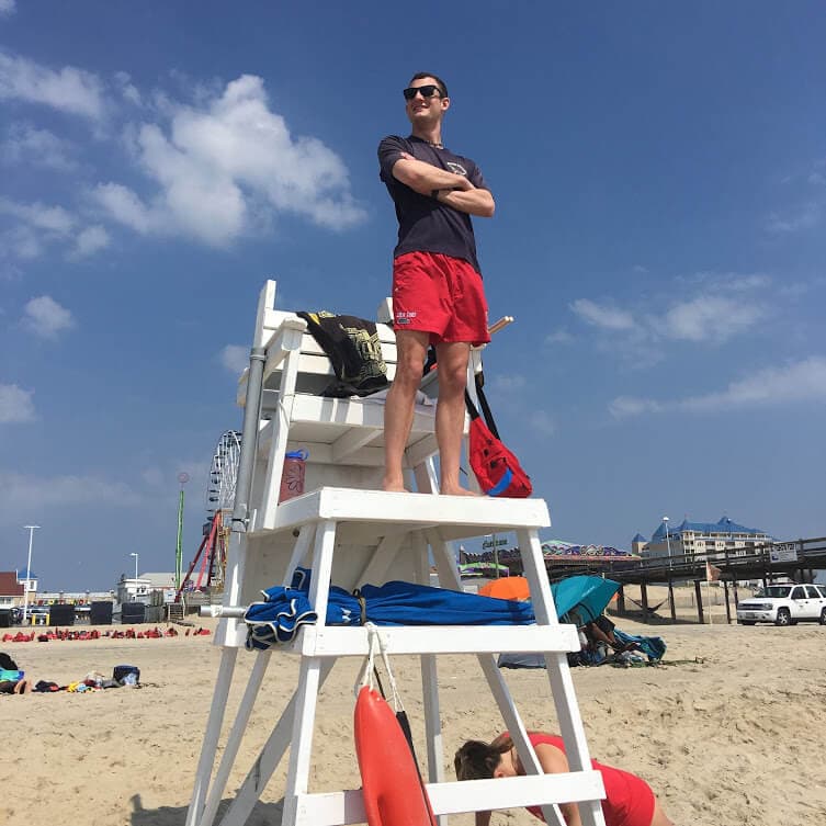 Always Swim Near a Lifeguard