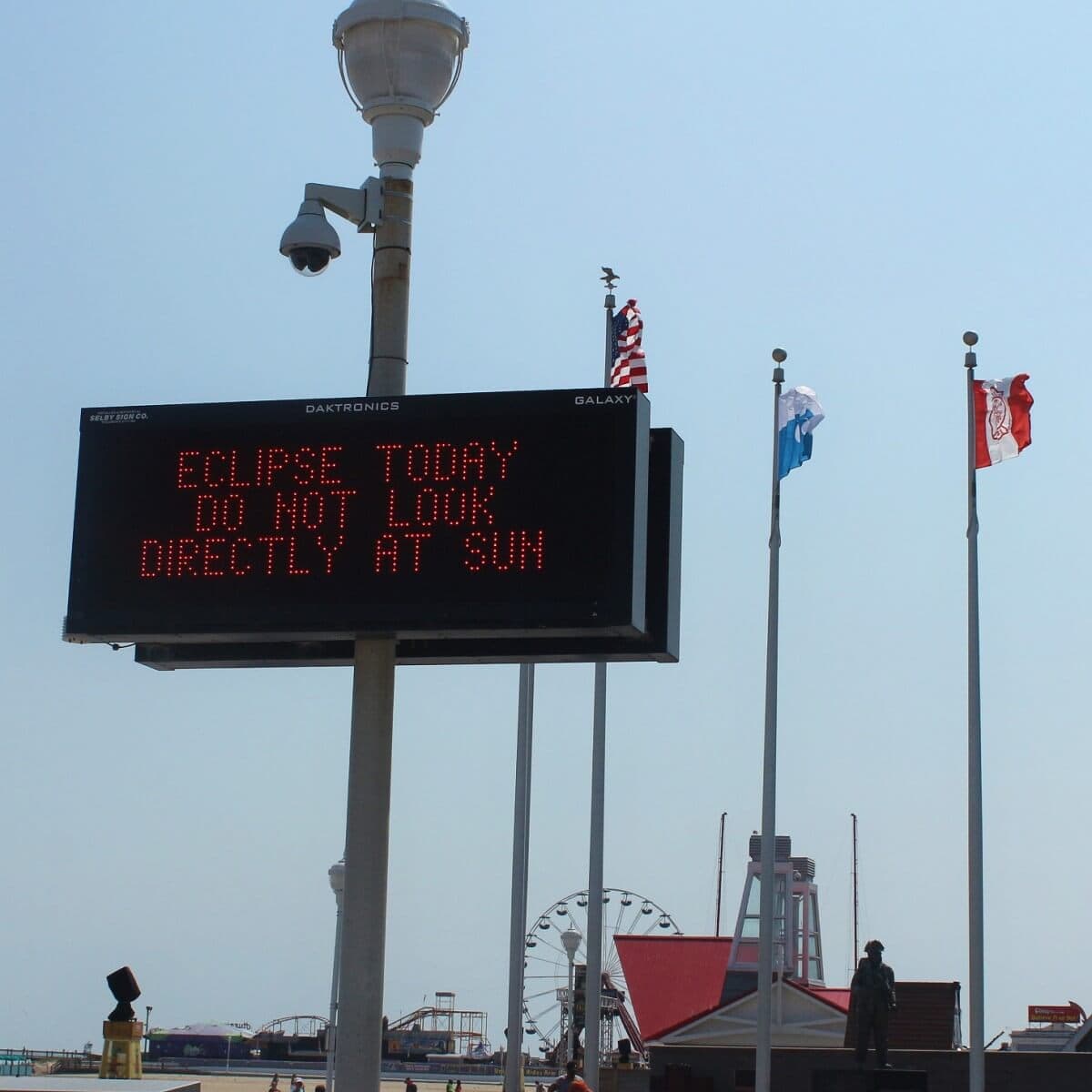 Watching the eclipse in Ocean City + your eclipse pics