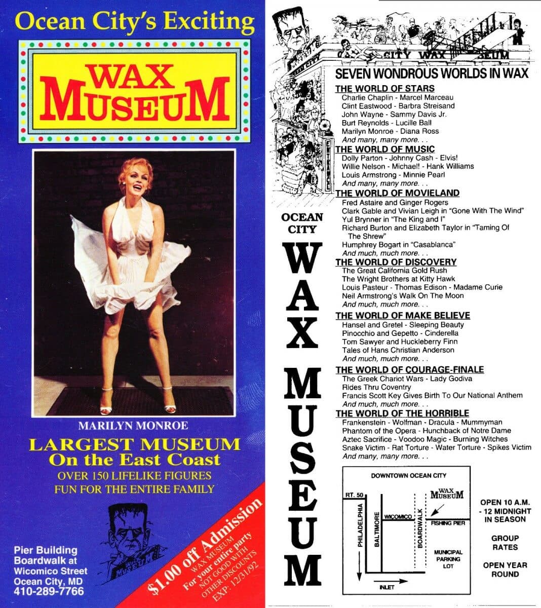 Ocean City Oddities: Boardwalk Memories in Wax