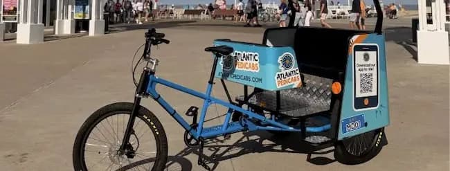 Pedicabs Roll Onto the Ocean City Boardwalk This Weekend in Ocean City, Maryland