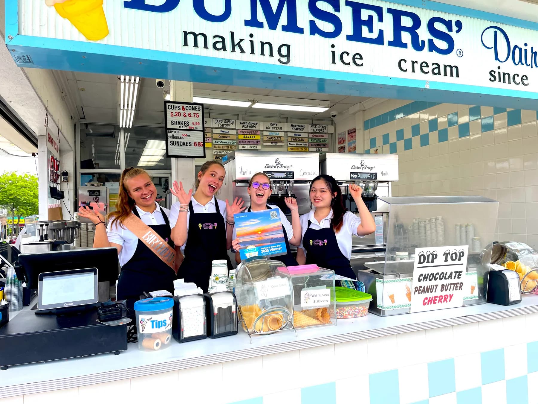 Dumsers Dairyland wins Best of Ocean City® Contest for best ice cream