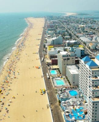 Ocean City Boardwalk Beach