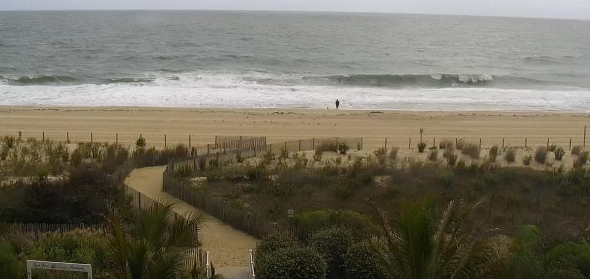 Ocean City coastline and Atlantic horizon