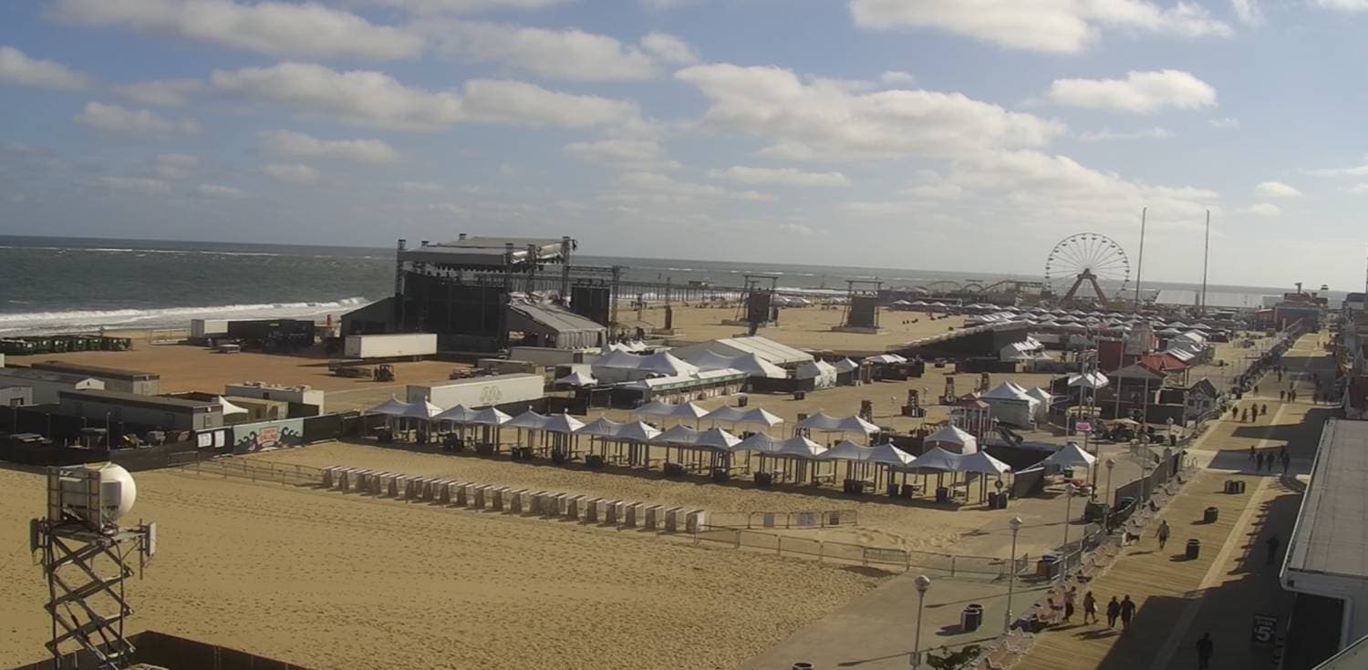 Beach and Boardwalk Cam - Ocean 1 Hotel & Suites on 1st St