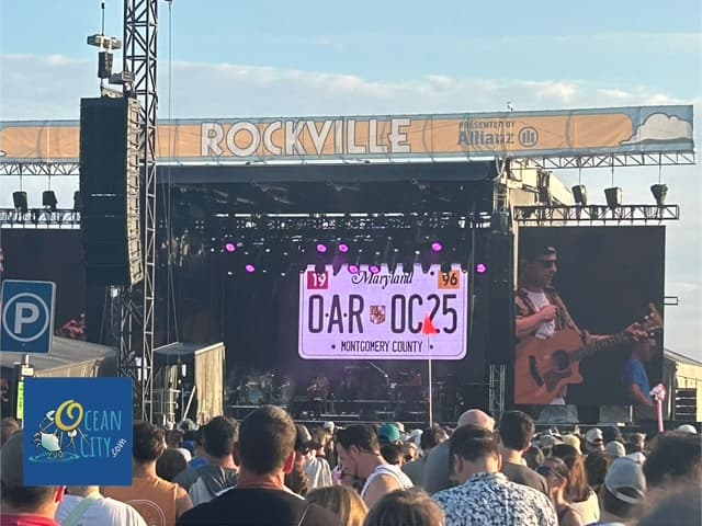 OAR on Rockville stage