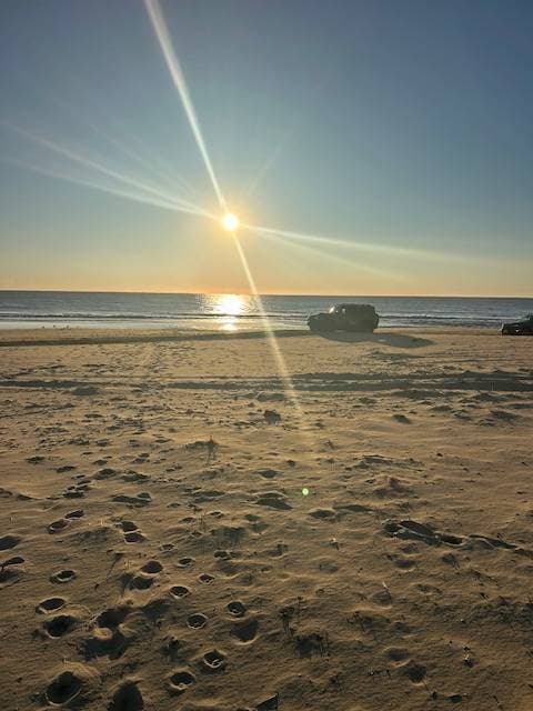 Bronco Beach Bash with sunrise
