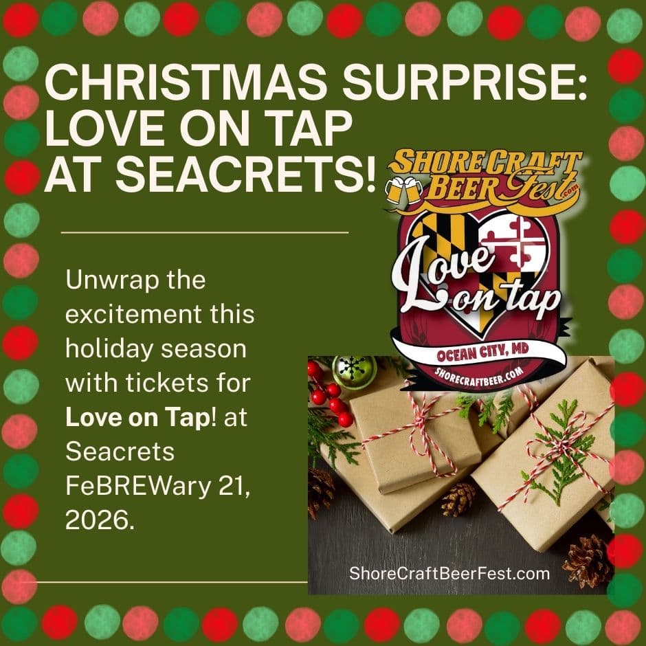Ocean City, Maryland, CHristmas Love on Tap